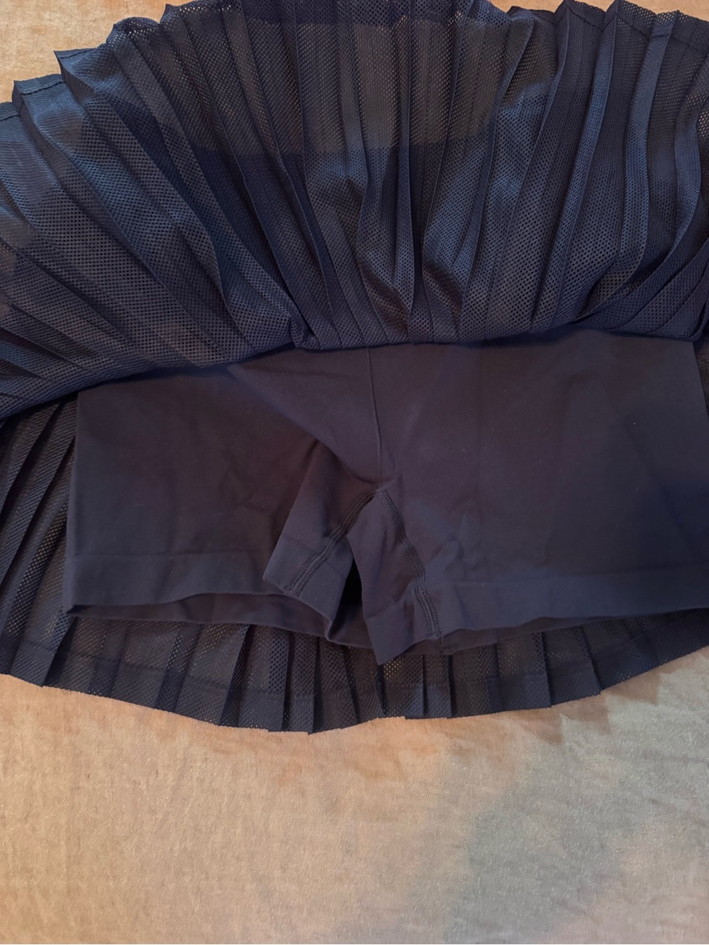 Free People Pleated Tennis Skirt - Navy - Picture 4 of 4